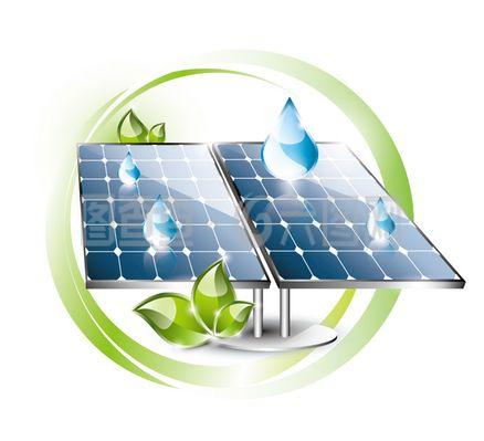 卡通太陽(yáng)能產(chǎn)品矢量素材